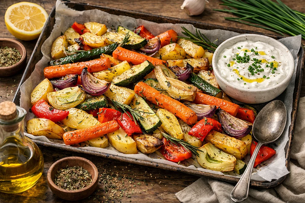Verdure dell’orto al forno