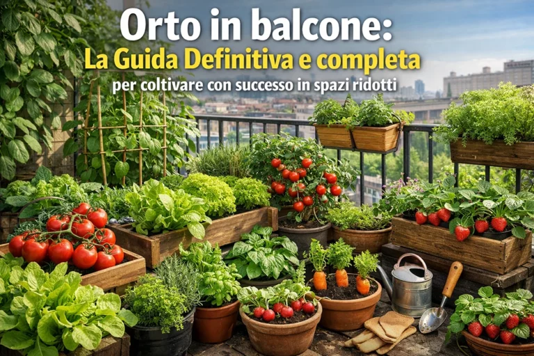 orto in balcone
