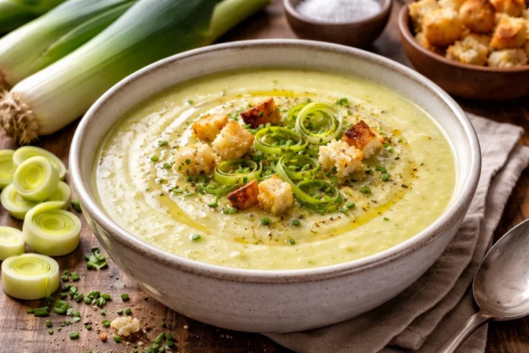 vellutata di porri e patate