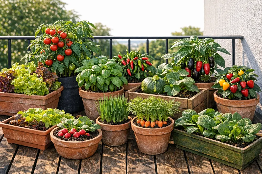 Cosa piantare nell’orto in vaso