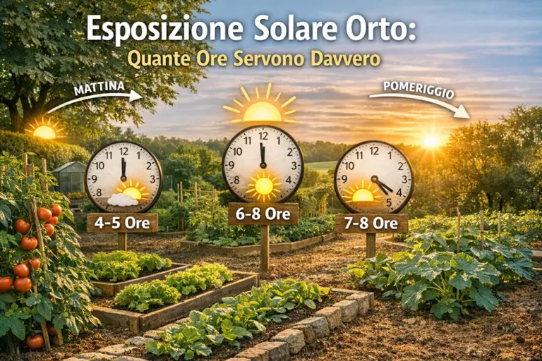 Esposizione solare orto