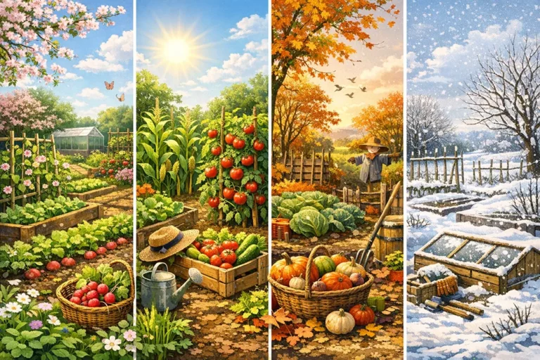 calendario dell'orto