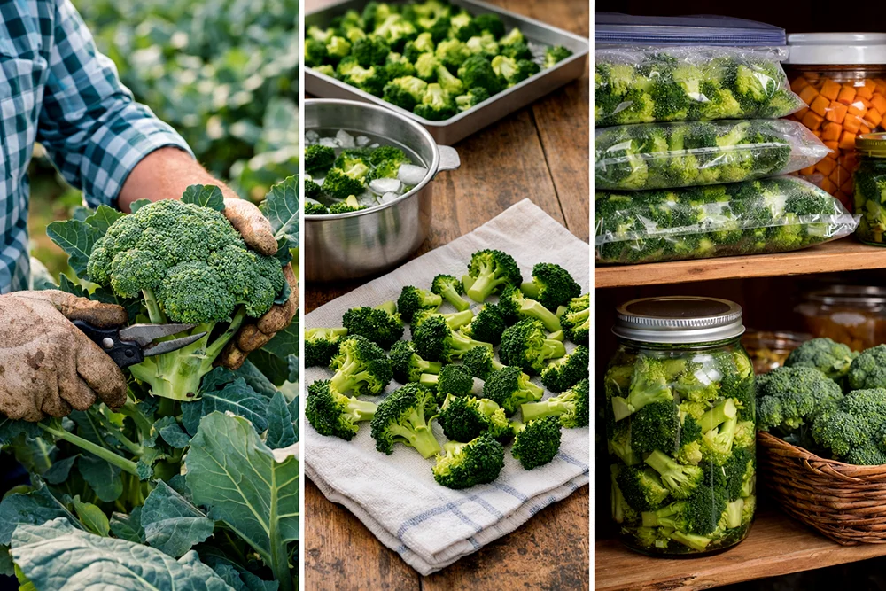 come conservare i broccoli