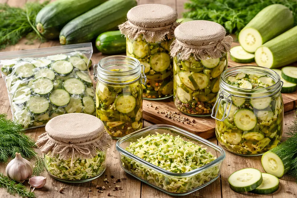 come conservare le zucchine