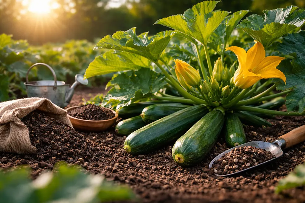 concimazione delle zucchine