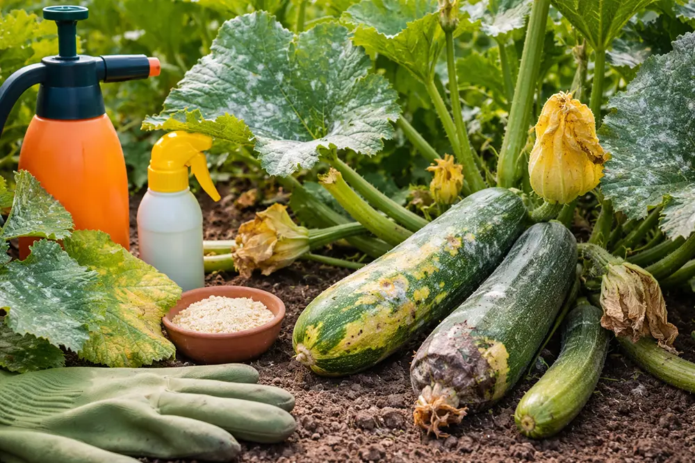 malattie delle zucchine