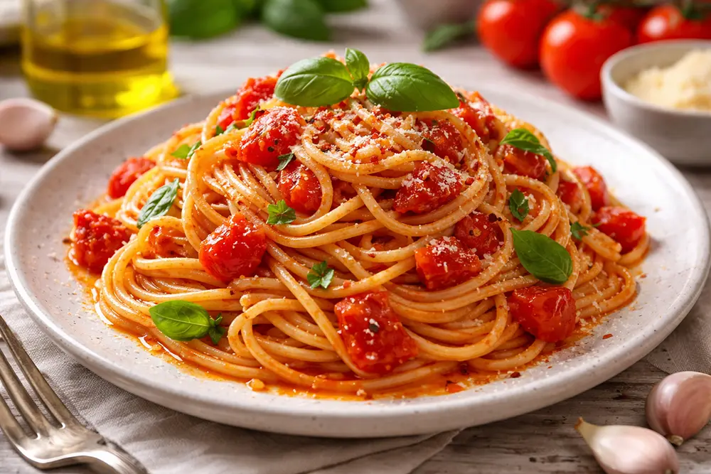 pasta al pomodoro fresco