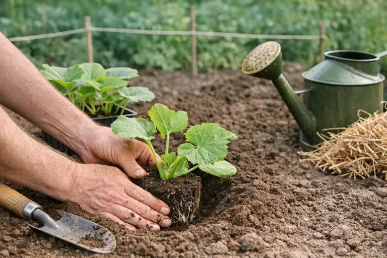 trapianto zucchine