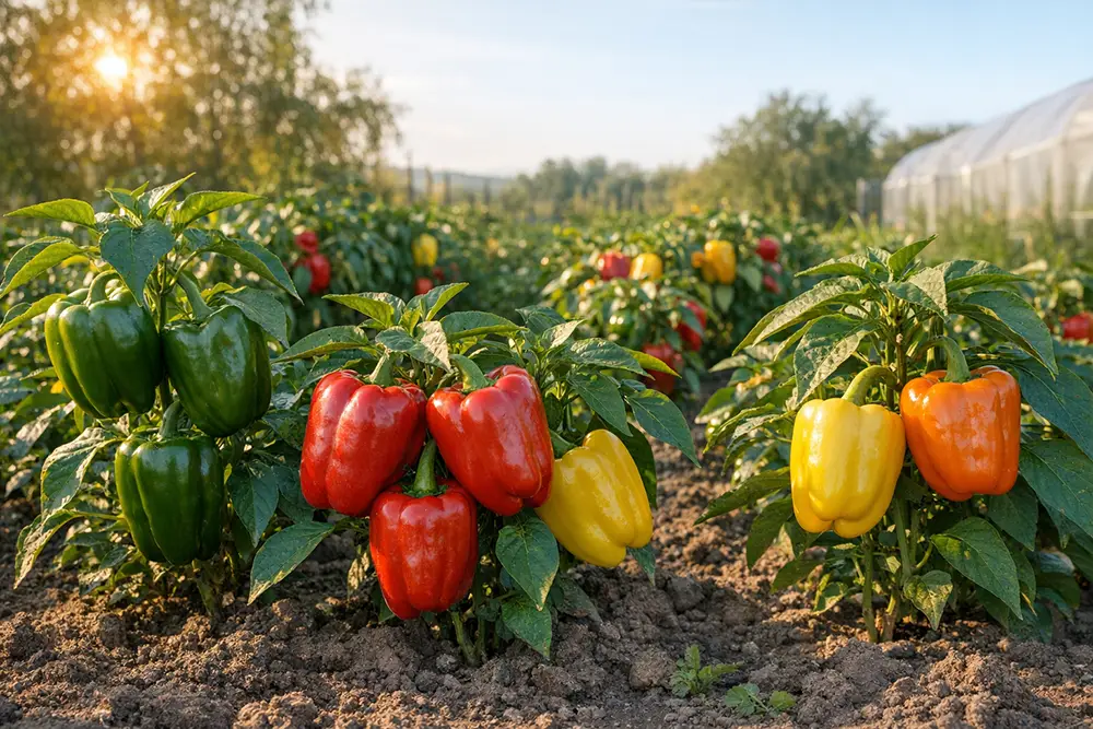 Esposizione e clima per i peperoni
