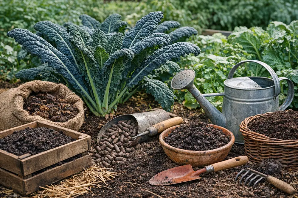 concimazione del cavolo nero