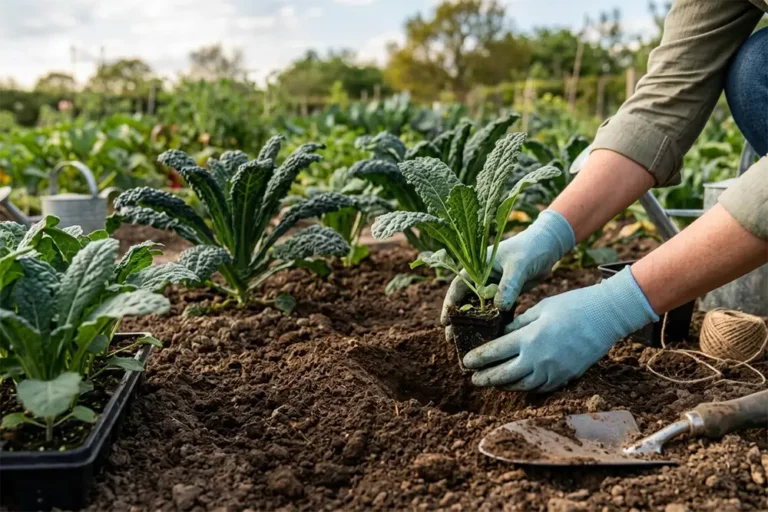 trapianto del cavolo nero