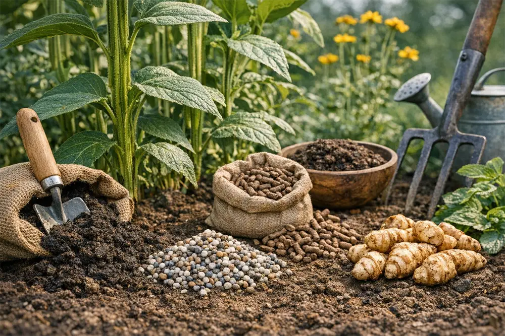 concimazione del topinambur