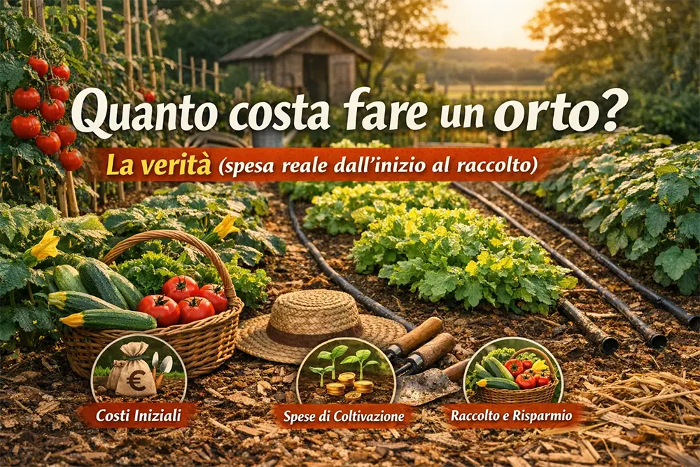 quanto costa fare un orto